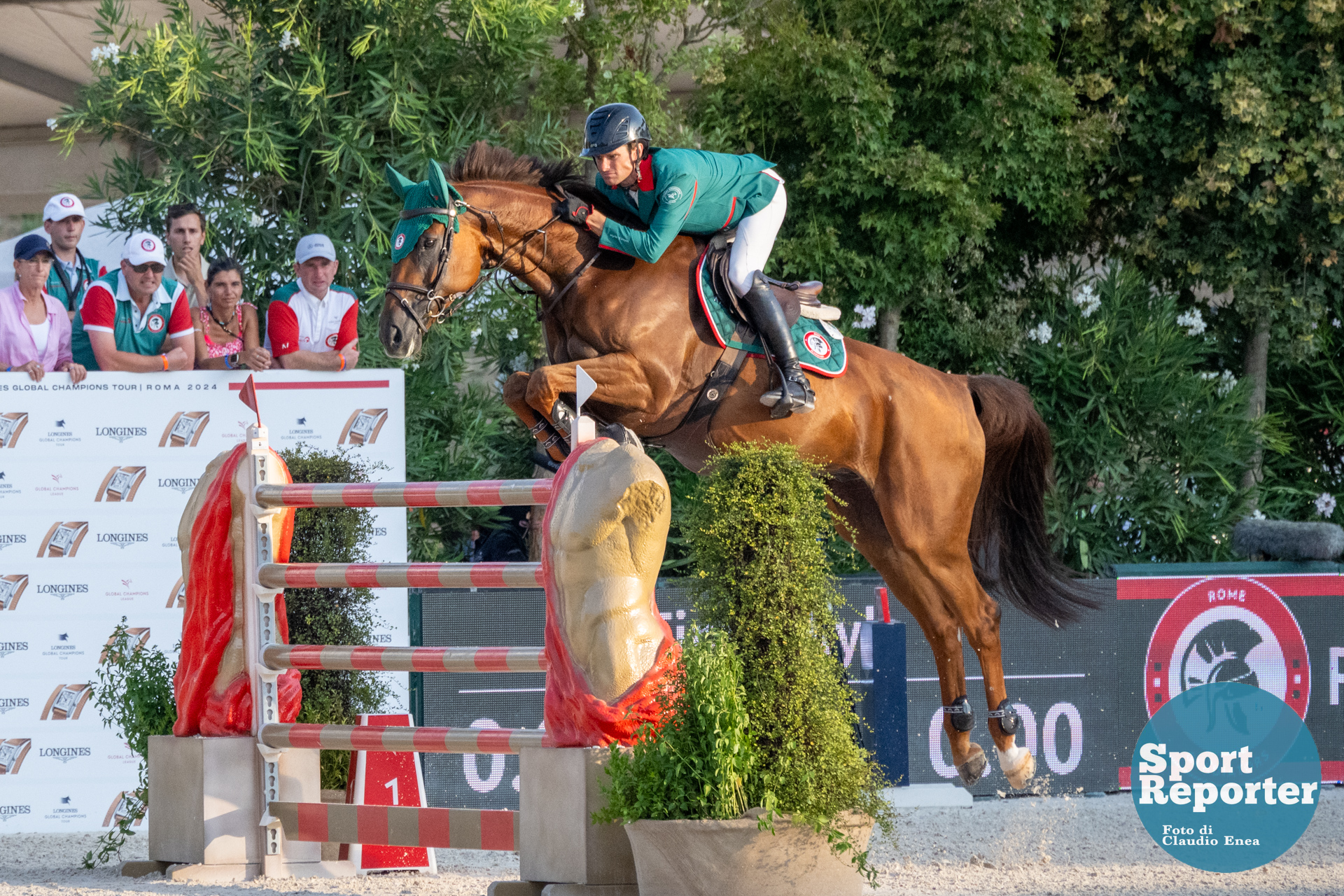 Riding Longines Global Champions League Rome 2024