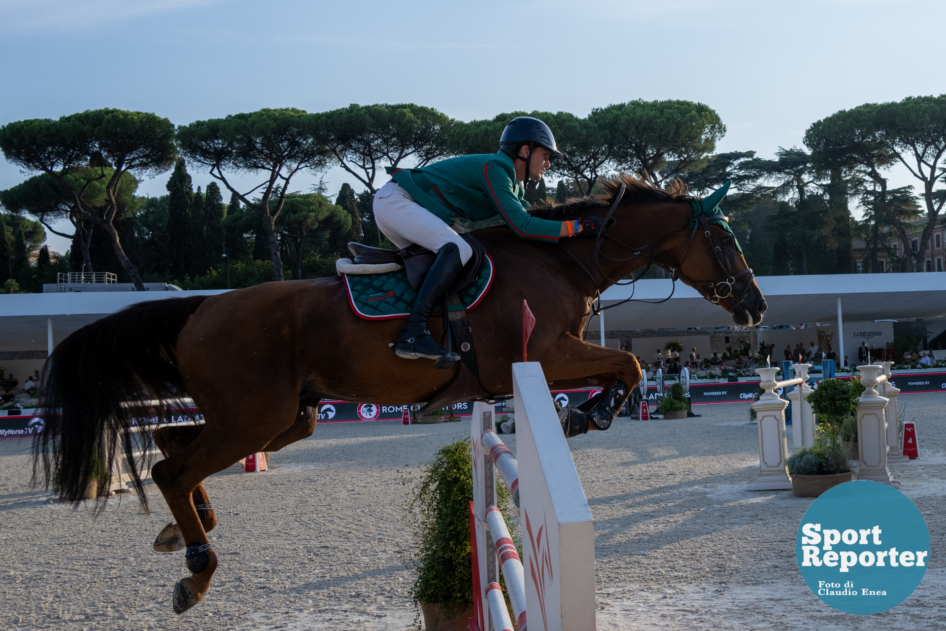 Riding Longines Global Champions League Rome 2024