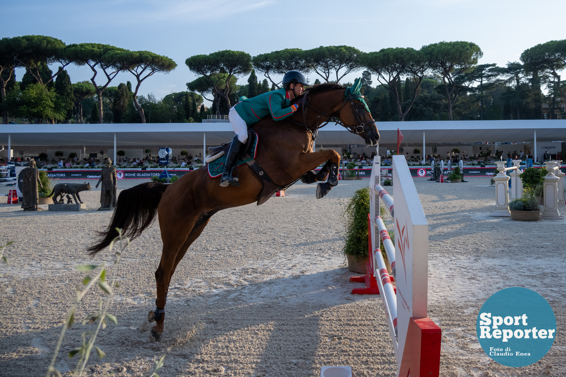 Riding Longines Global Champions League Rome 2024