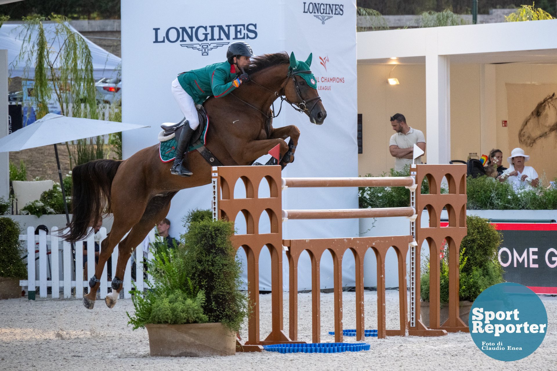 Riding Longines Global Champions League Rome 2024