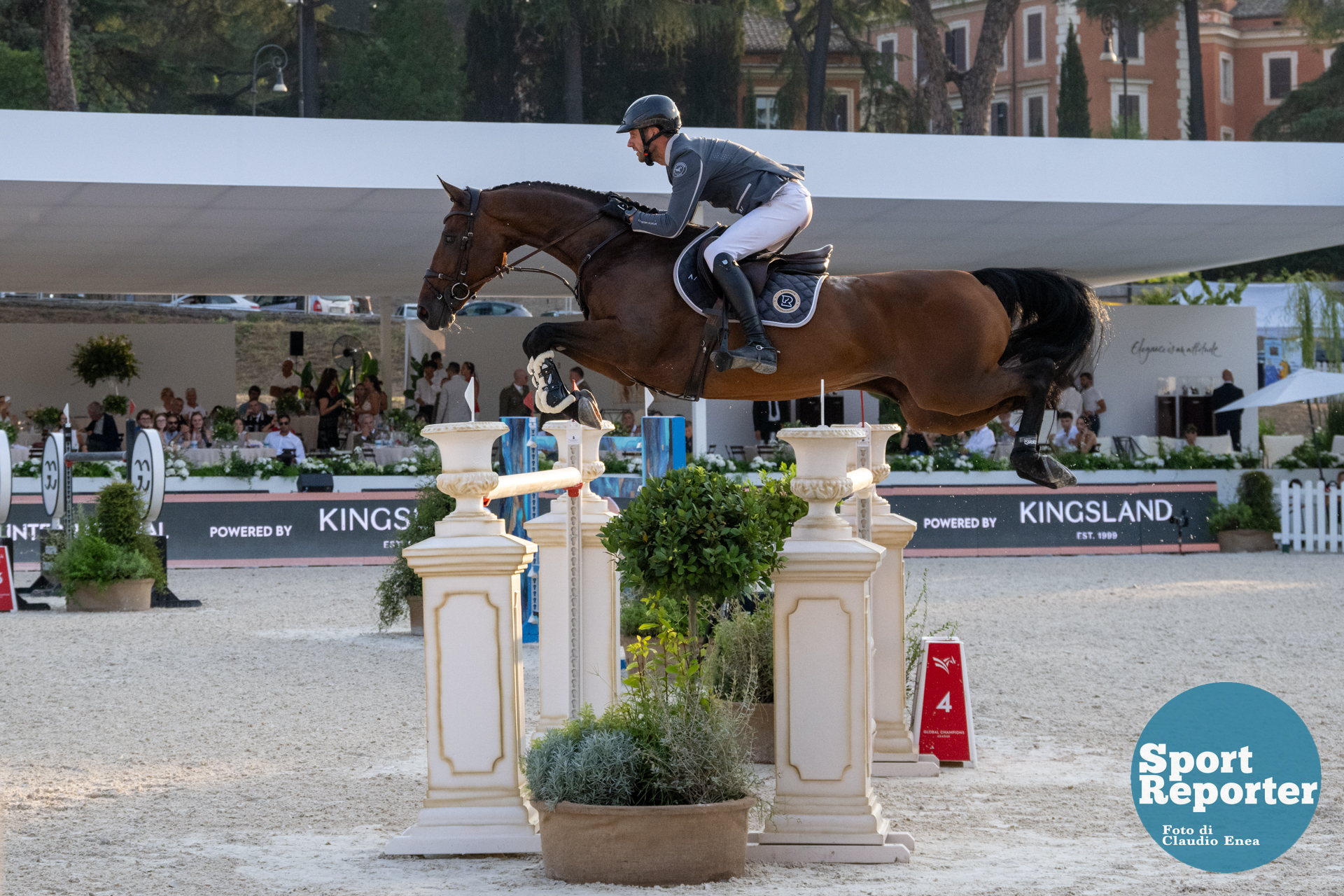 Riding Longines Global Champions League Rome 2024