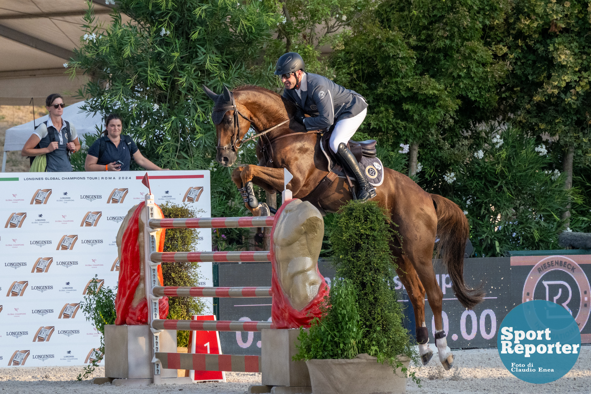 Riding Longines Global Champions League Rome 2024