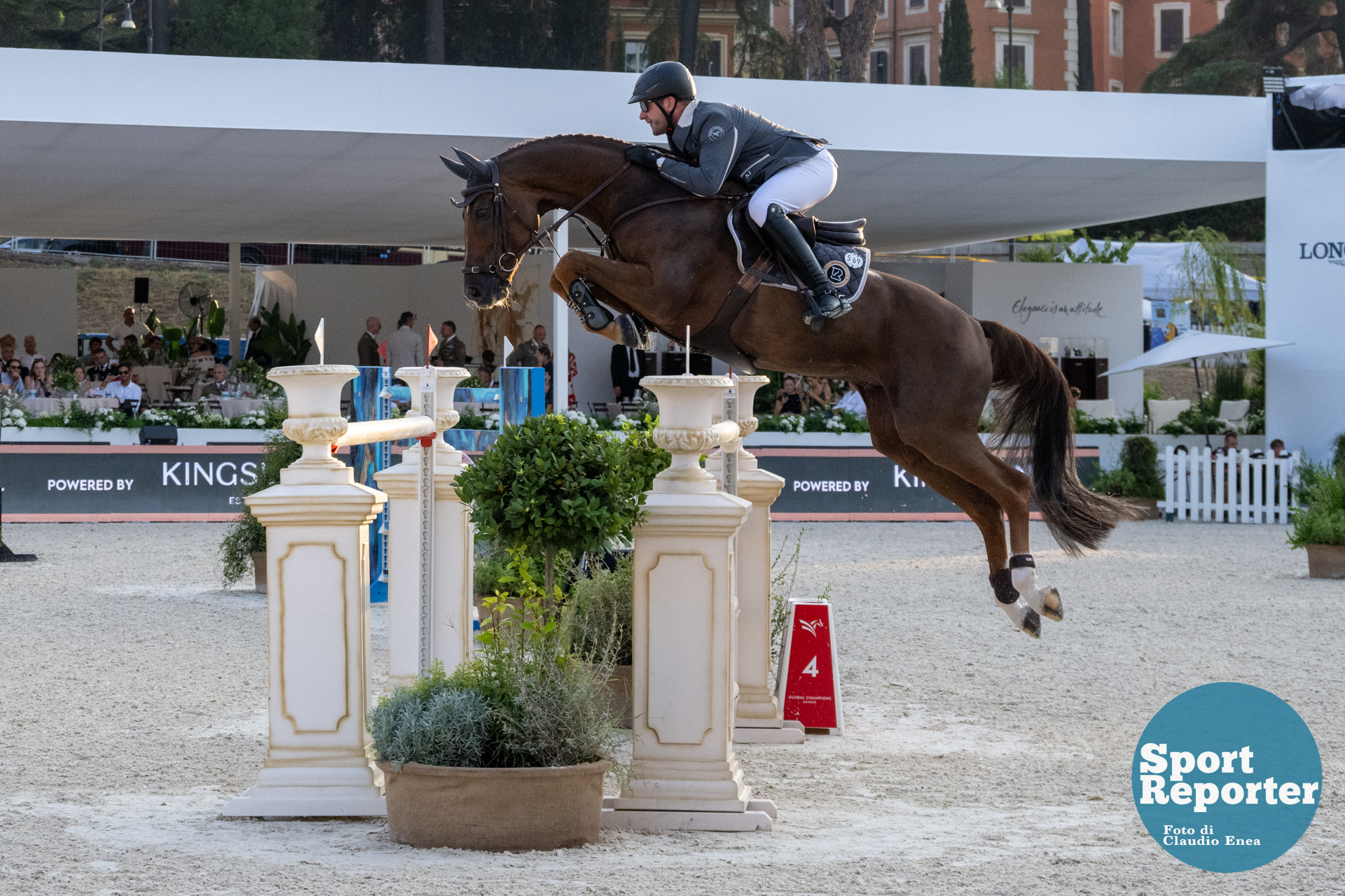 Riding Longines Global Champions League Rome 2024