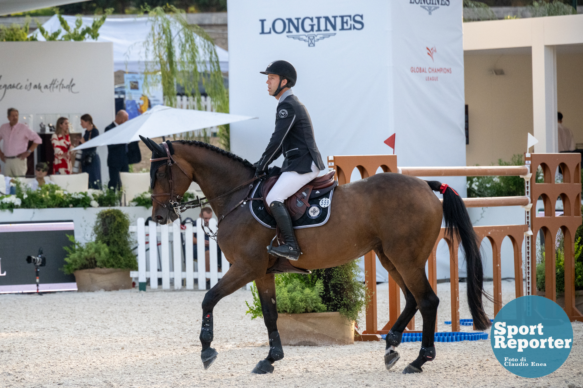 Riding Longines Global Champions League Rome 2024