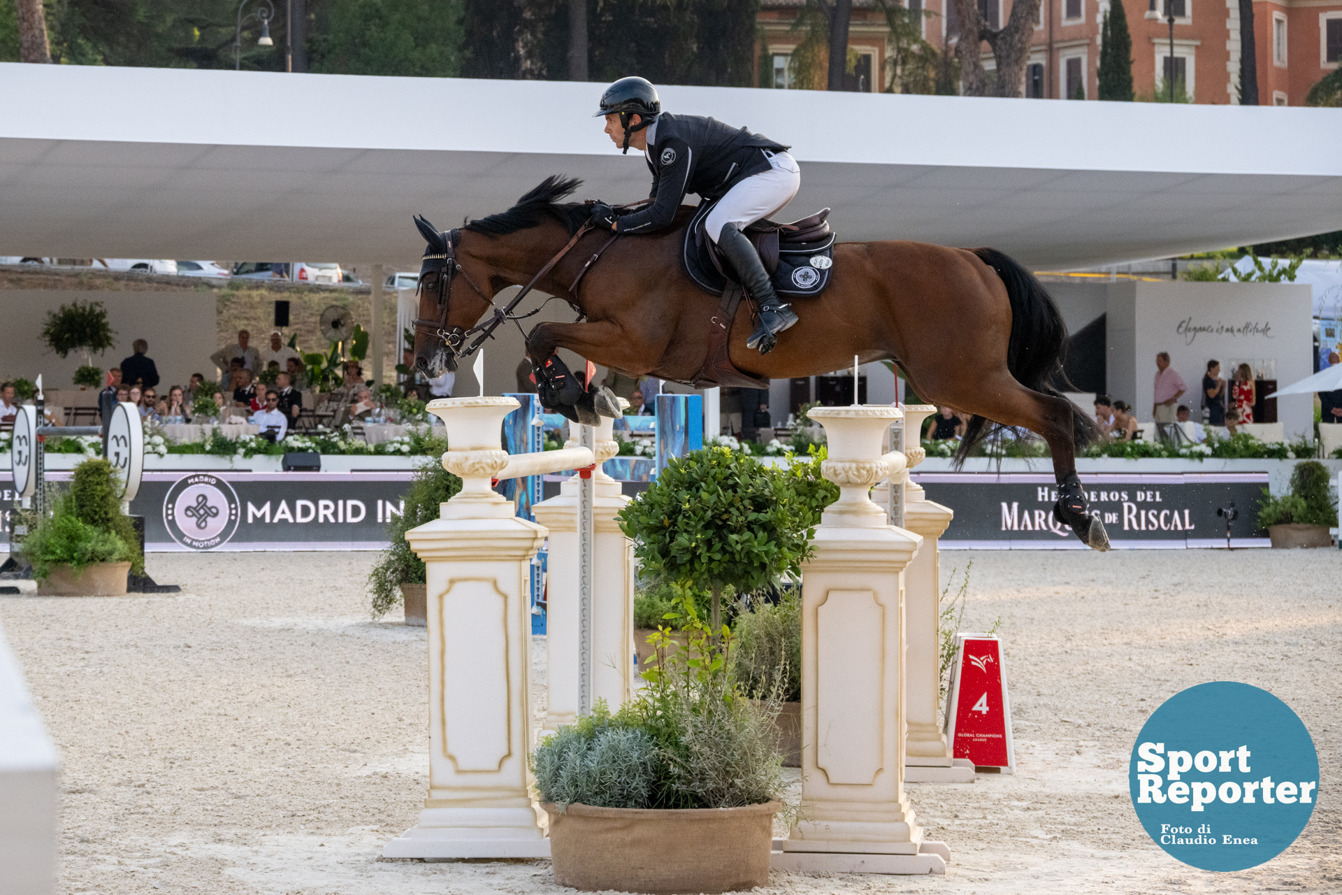 Riding Longines Global Champions League Rome 2024