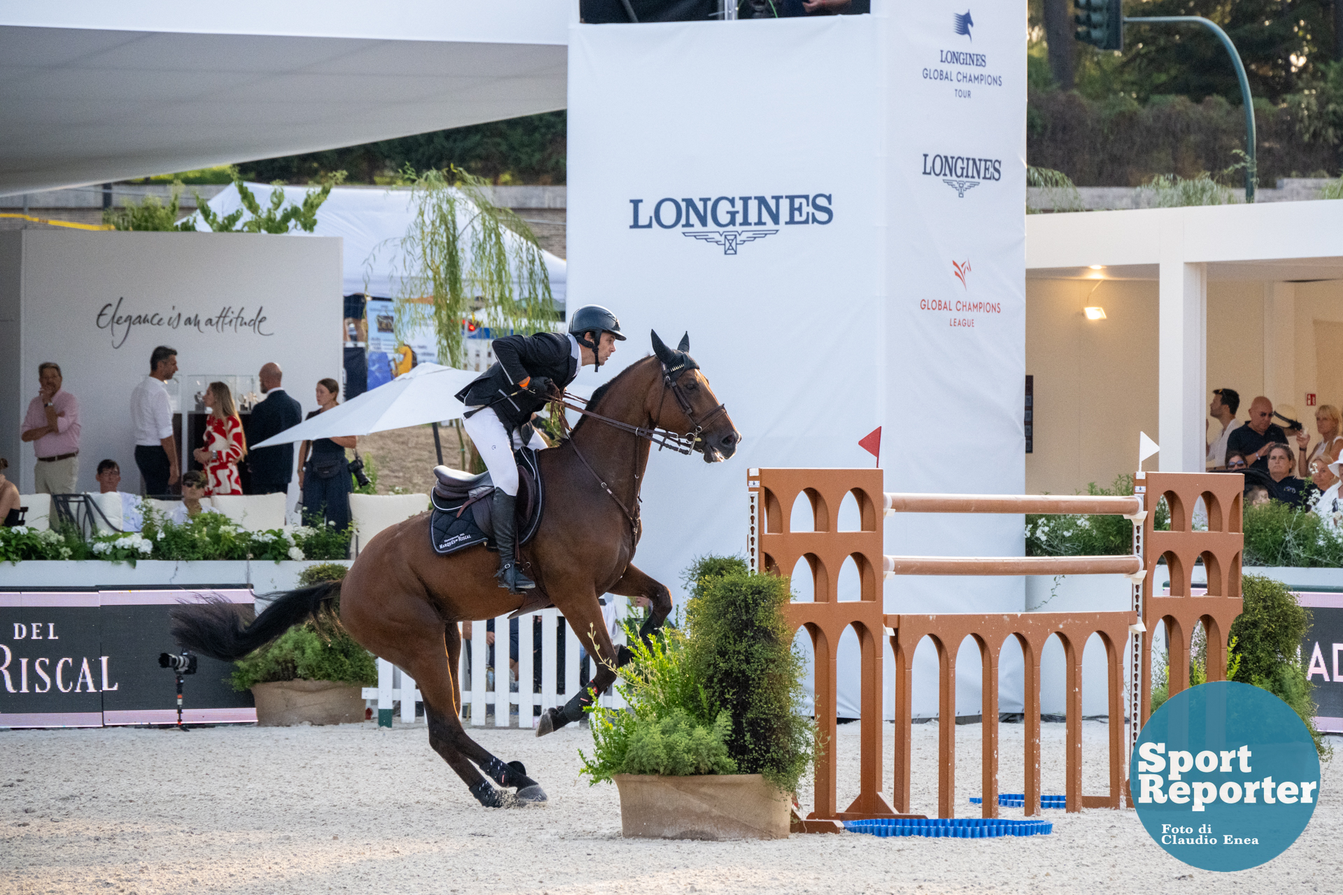 Riding Longines Global Champions League Rome 2024